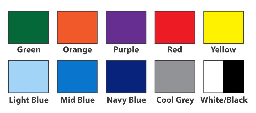 Lanyard Colours