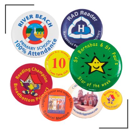 38mm Metal Button Badges