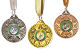 Standard Cold Enamel Medals