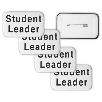 Clearance Student Leader Button Badges