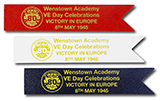 VE DAY Recycled Leather Bookmarks